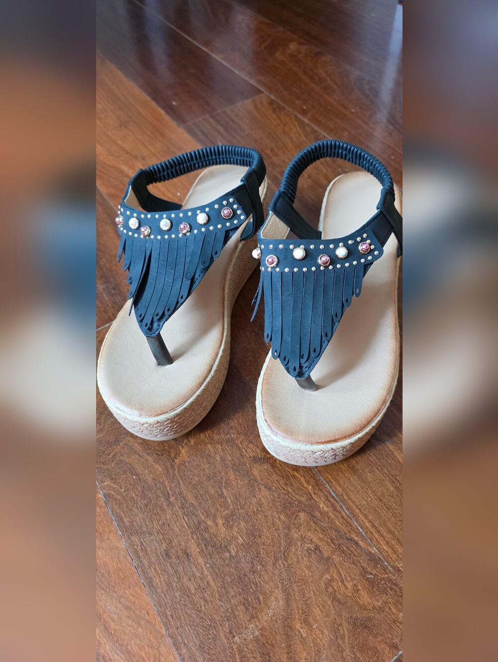 Platform Sandals Size 7.5